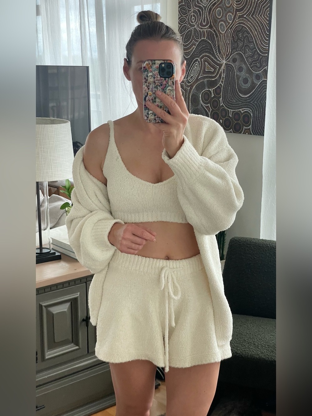 RESA Teddy Lounge Set Cream S
